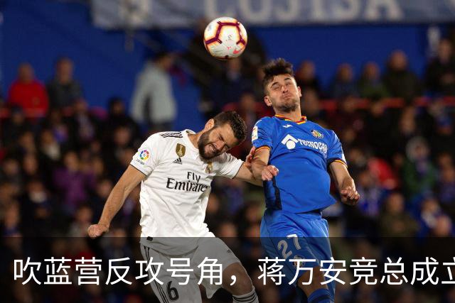 吹蓝营反攻号角，蒋万安竞总成立真情流露：不好意思让大家担心了